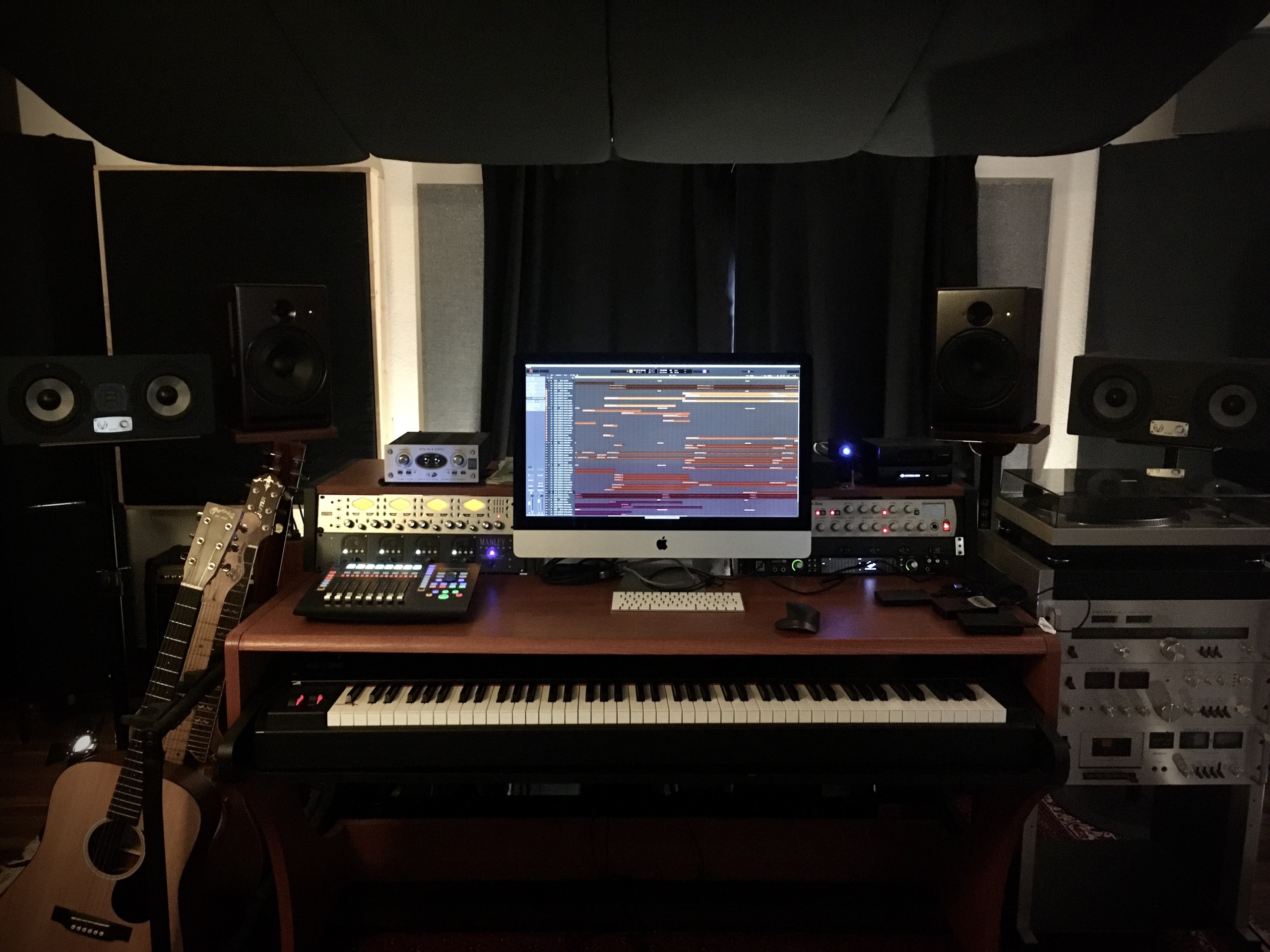 Studio de musique Production audio