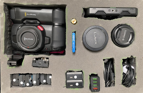 Blackmagic Pocket Cinema Camera 4K - Mallette BLANCHE – Image 2