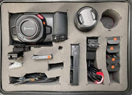 Blackmagic Pocket Cinema Camera 4K - Mallette ROUGE – Image 2