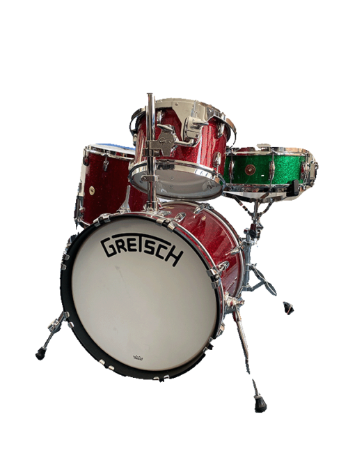 Gretsch - BroadKaster Jazz Drum Kit (10", 14", 18" - Snare 14") – Image 2