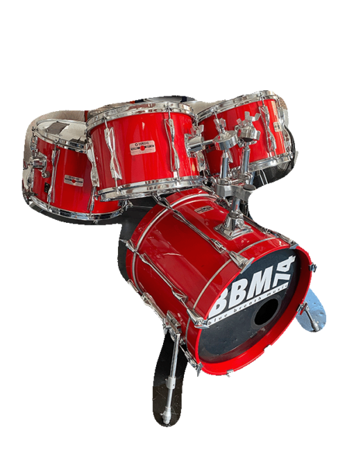 Yamaha Recording  Custom JAZZ Red - Kit (10", 12", 14", 18" - Snare 14")