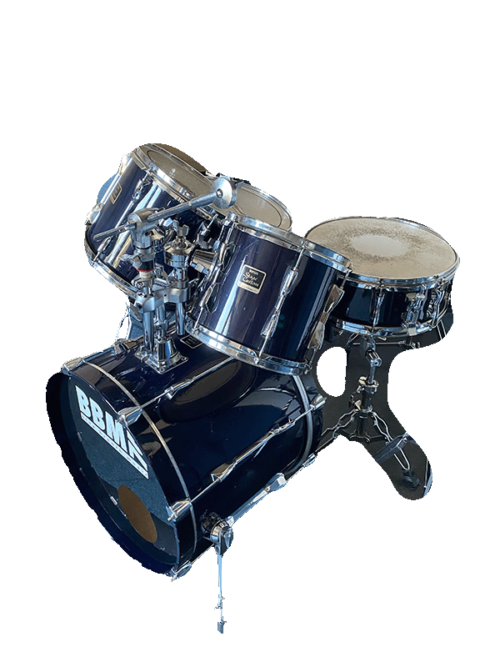 Yamaha Stage  Custom Blue - Kit (10", 12", 14", 20" - Snare 14") – Image 3
