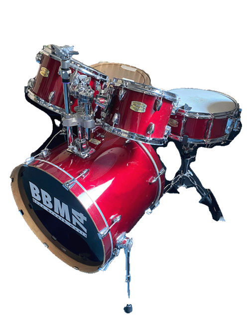 Yamaha Stage Custom POP Cherry - Kit complet (12", 14", 16", 20" - Snare 14") – Image 2