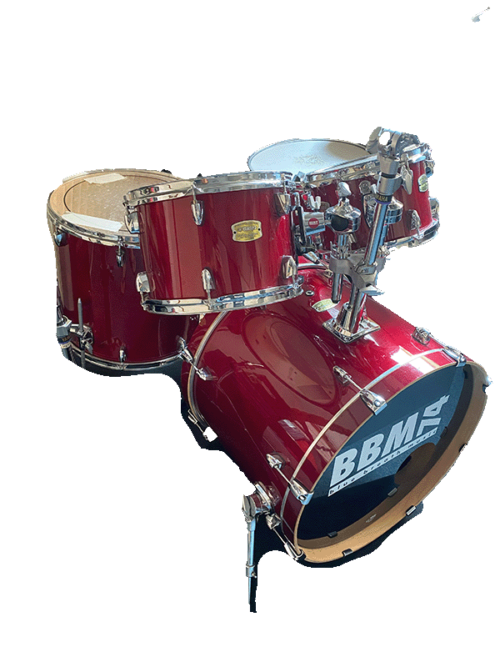 Yamaha Stage Custom POP Cherry - Kit complet (12", 14", 16", 20" - Snare 14") – Image 3